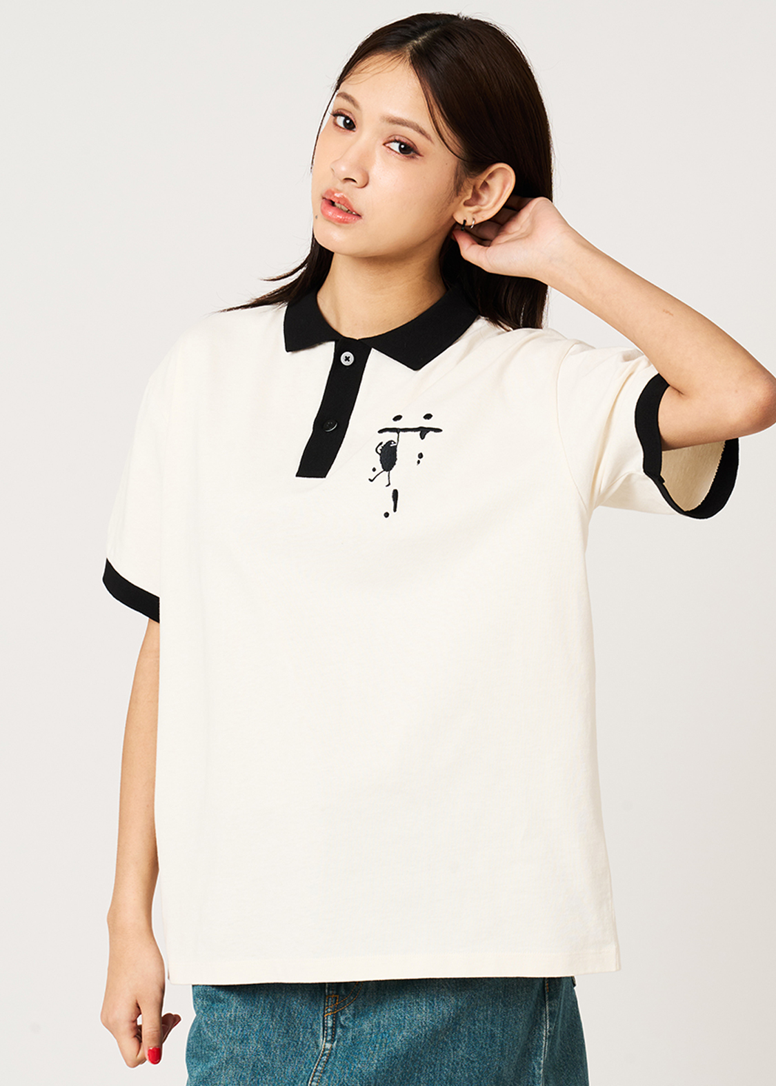 ビューティフルシャドープレイフルペイント｜トリムポロシャツ