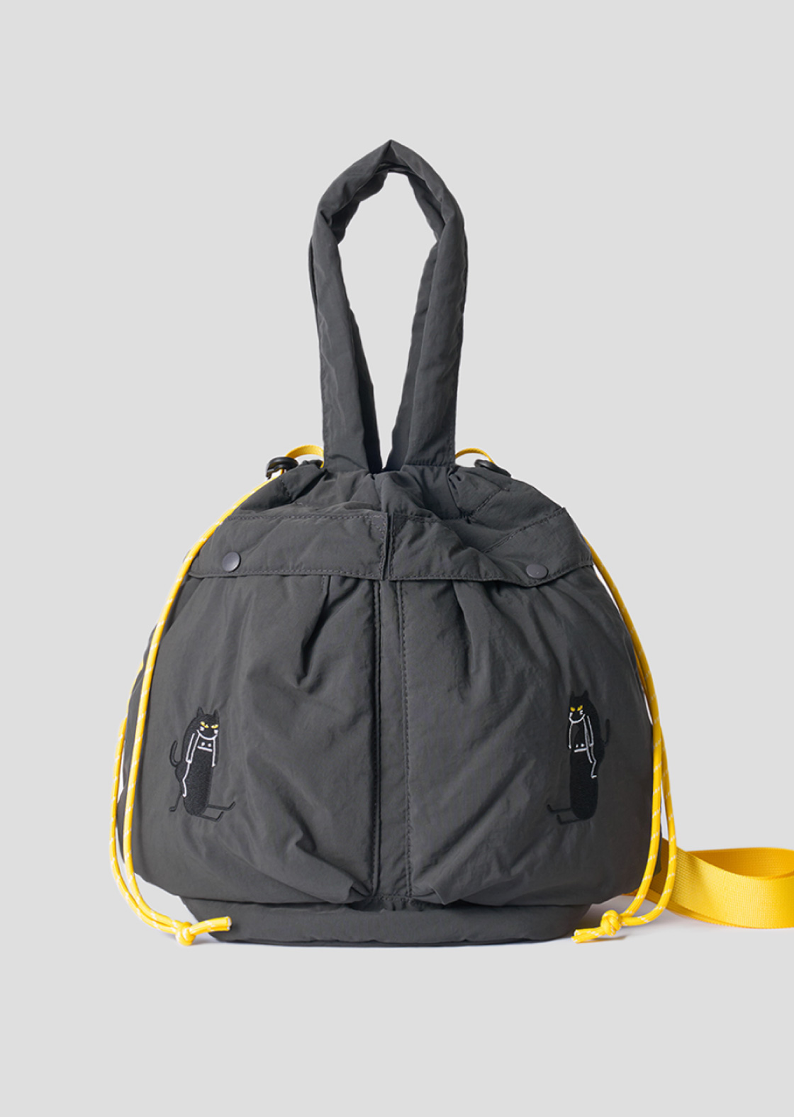 ネコカブリビューティフルシャドー｜ストリングバッグ