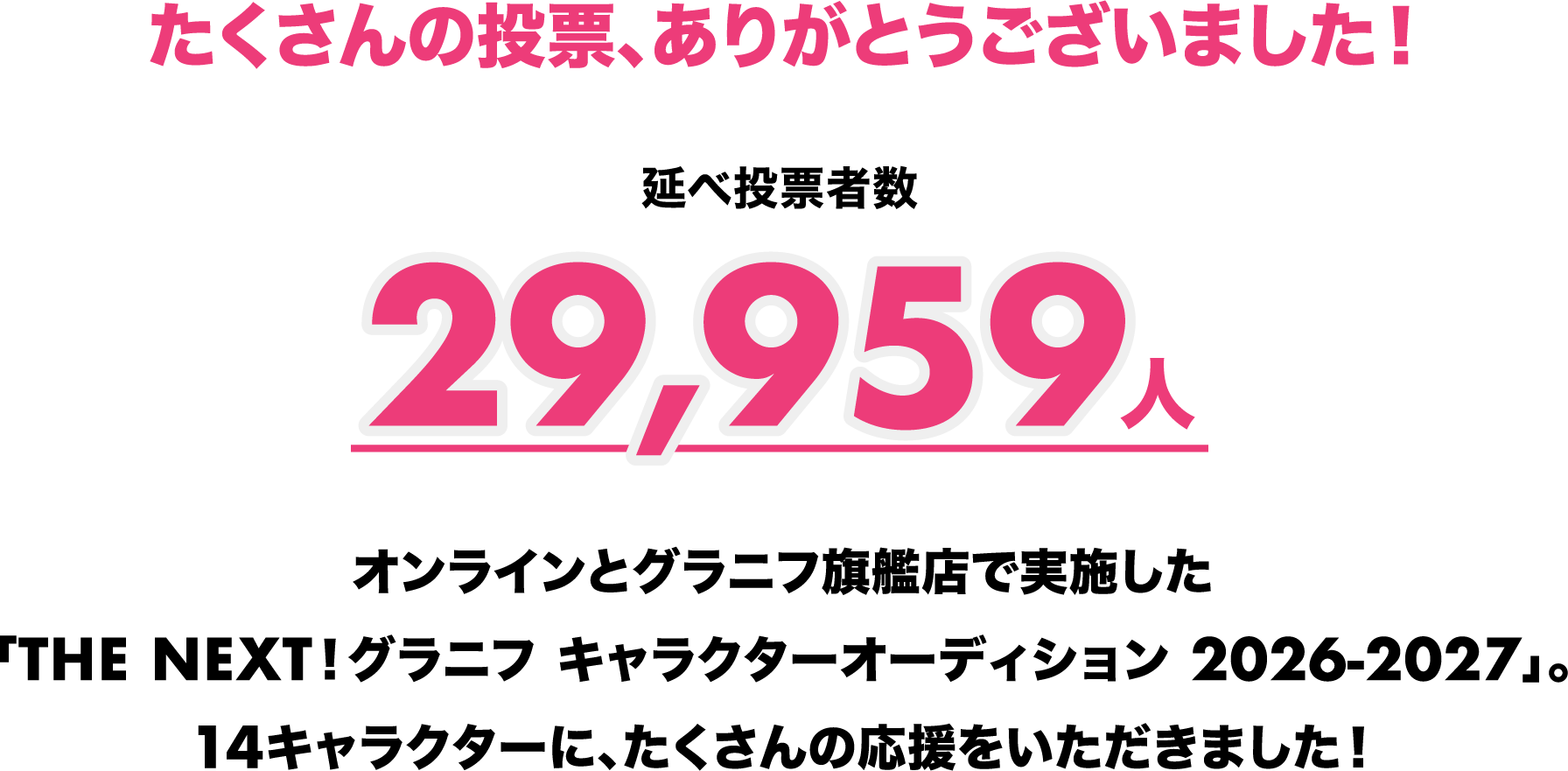 投票総数 29,959人