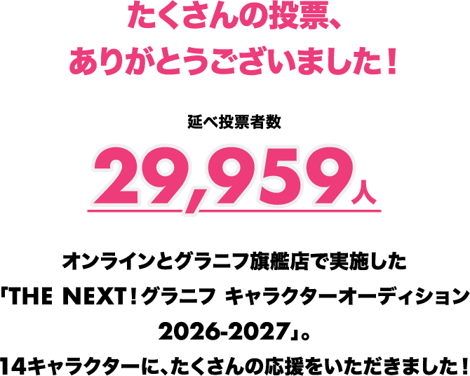 投票総数 29,959人