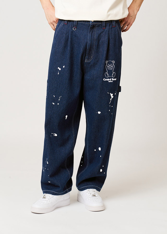 コントロールベア｜デニムペインターパンツ