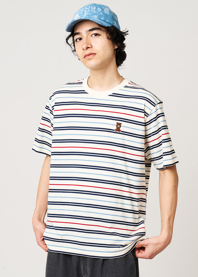 コントロールベア｜ボーダーTシャツ