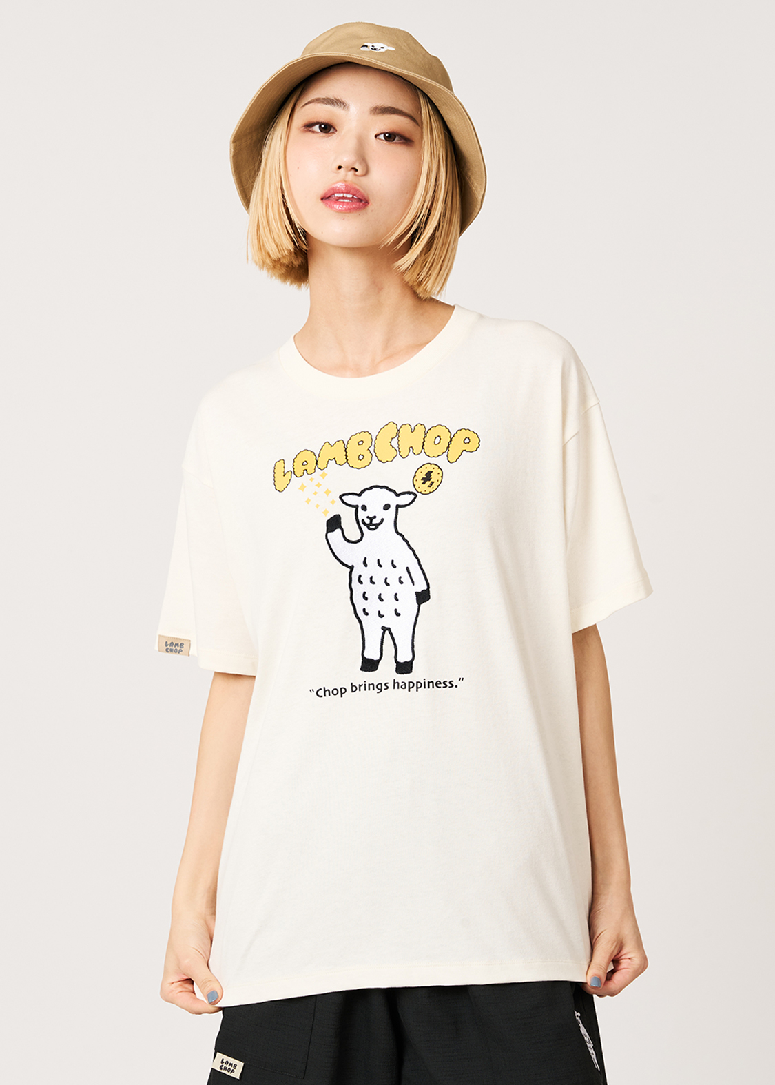 タイニーラムチョップ｜ビッグシルエットTシャツ