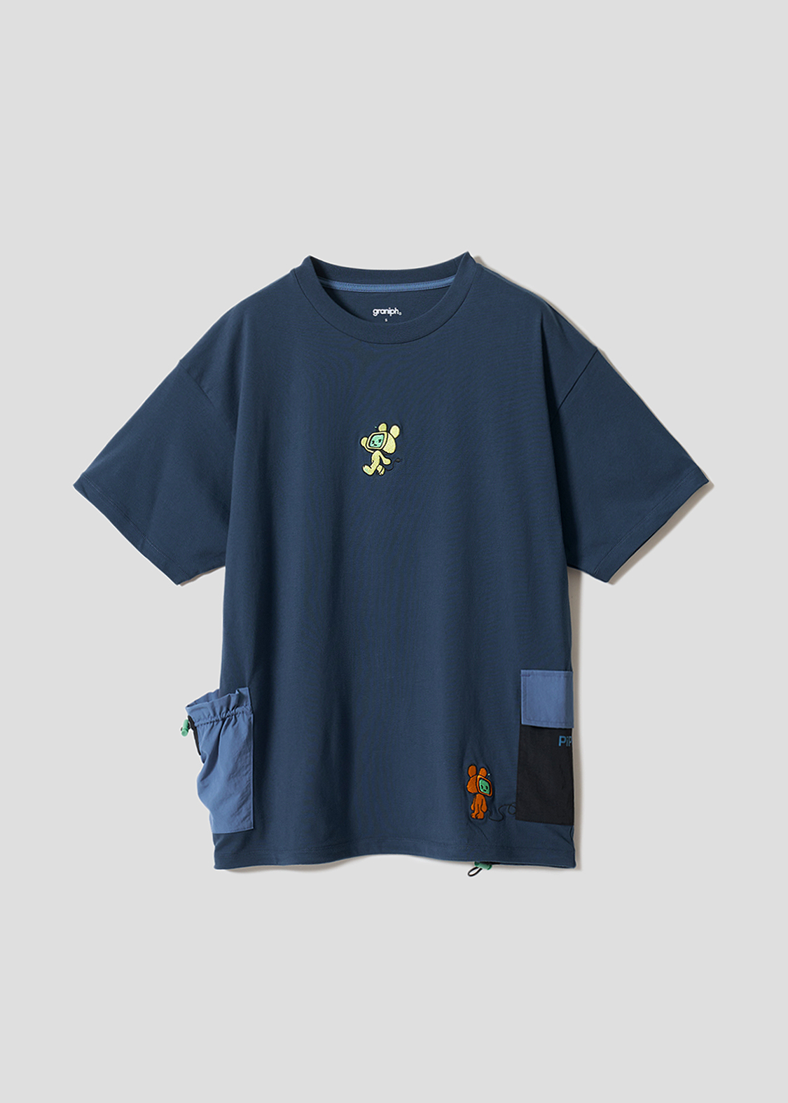 ピポマル｜サイドポケットビッグシルエットTシャツ