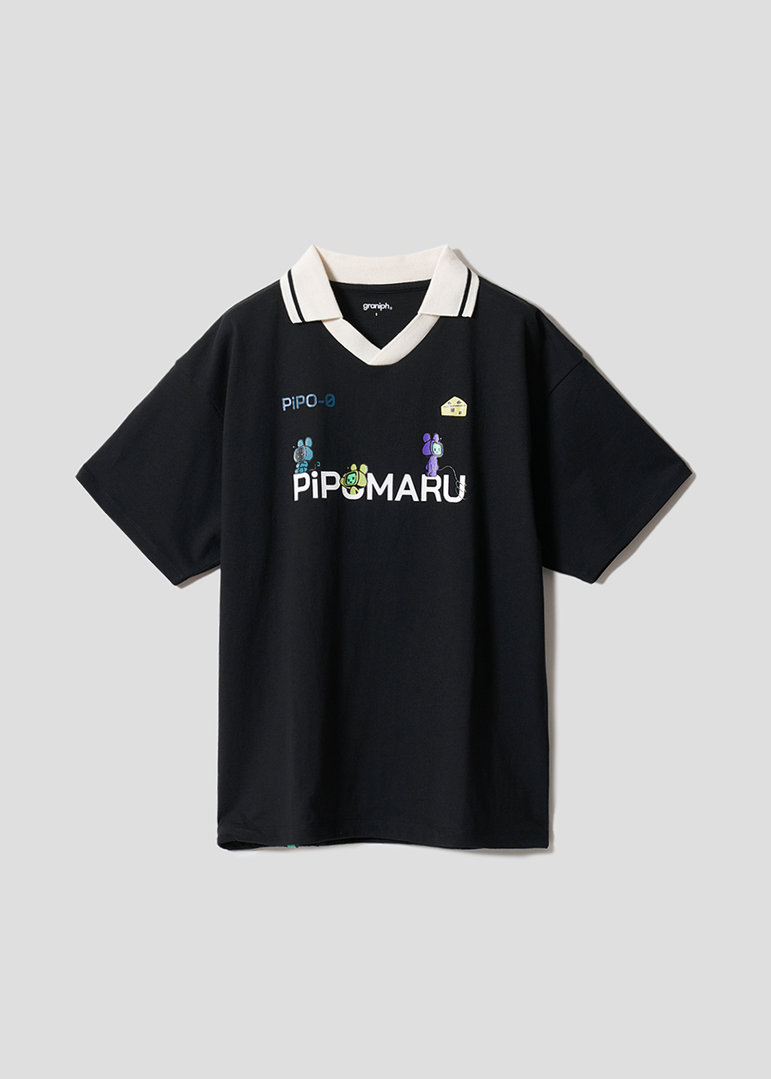 ピポマル｜ビッグシルエットゲームポロシャツ