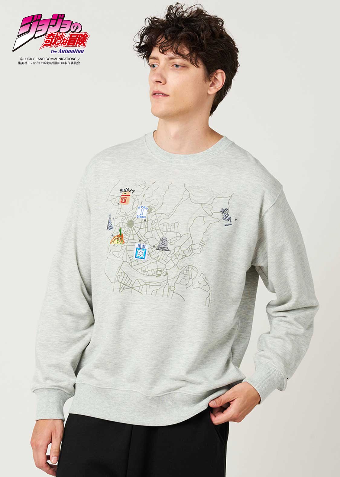 ジョジョの奇妙な冒険｜メンズスウェット・パーカー｜グラニフ(graniph