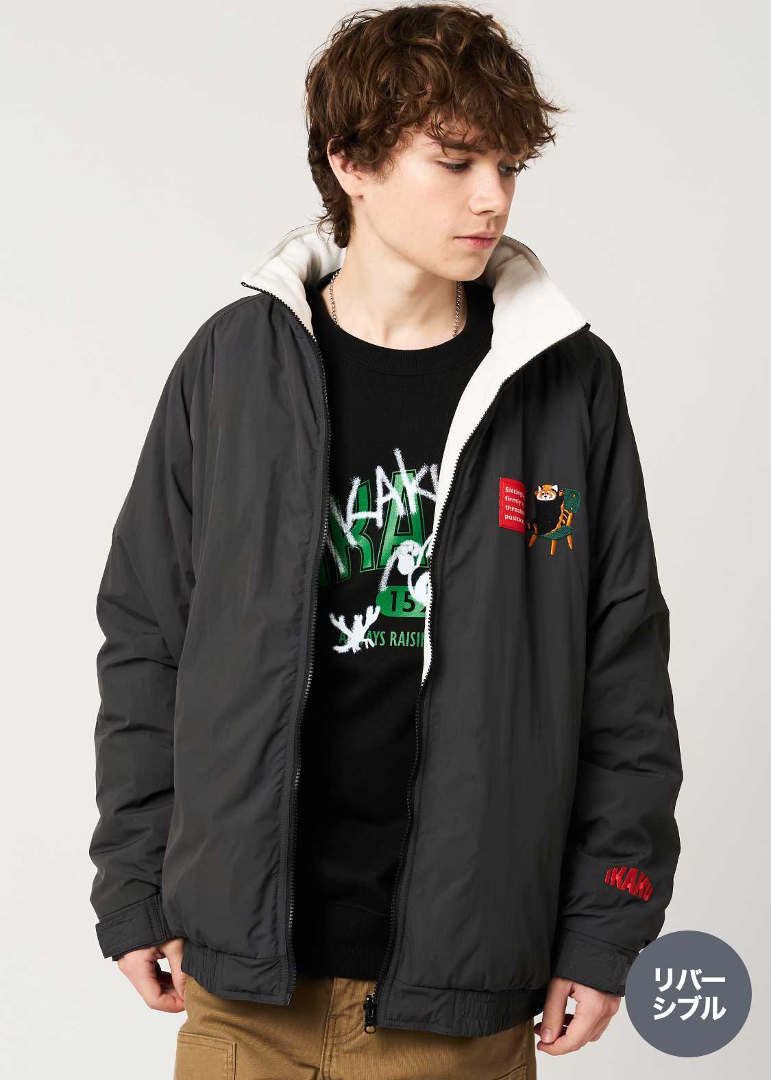 Umbroコラボ グラニフ イカク アウター イカクアンブロ｜ナイロン