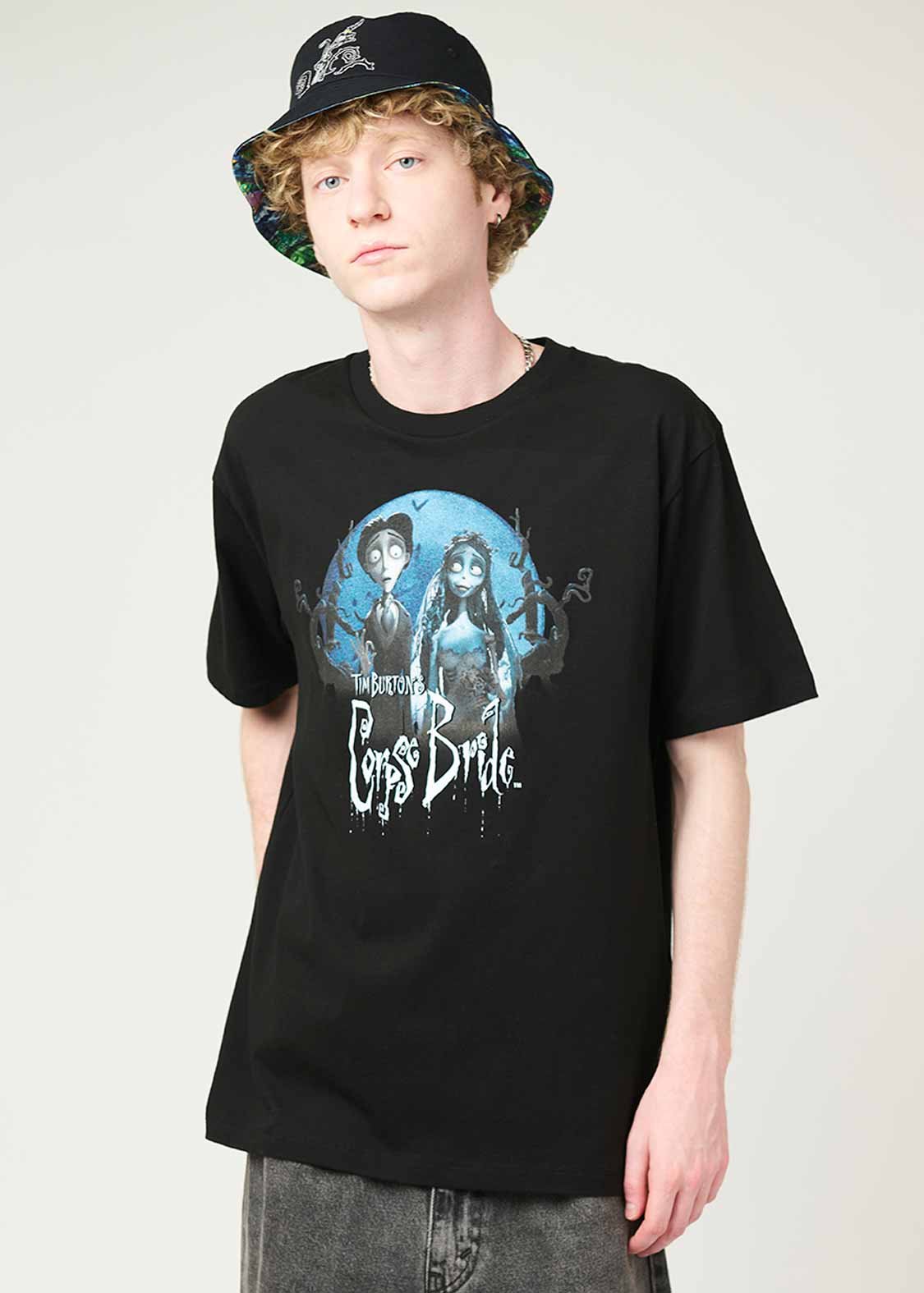 ティム・バートンのコープスブライド｜メンズTシャツ｜グラニフ