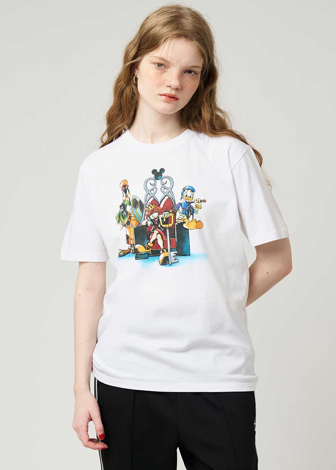 L グラニフ キングダムハーツ トラックパンツ XIII機関 キングダム