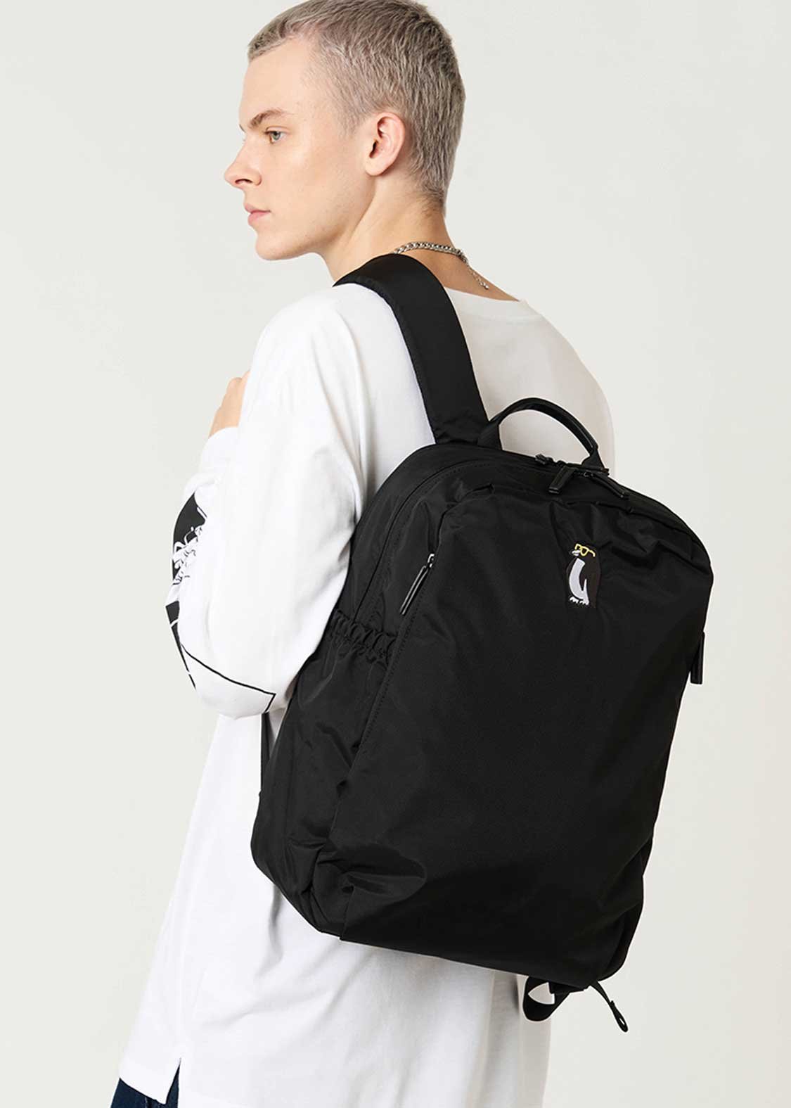 グラニフ ビューティフルシャドー 無重力リュック ブラック グラニフ