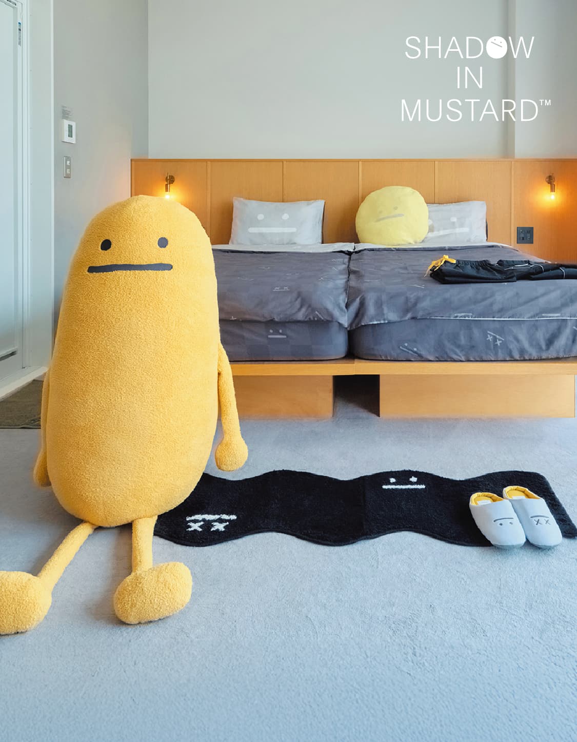 WOMEN　MEN　SHADOW IN MUSTARD