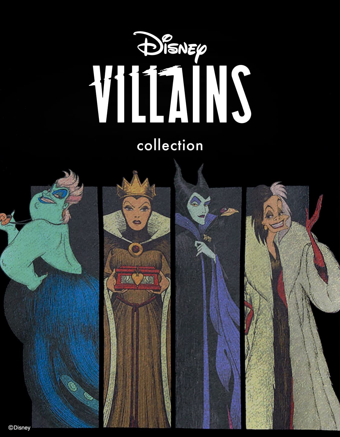WOMEN　MEN　発売：ディズニーヴィランズ