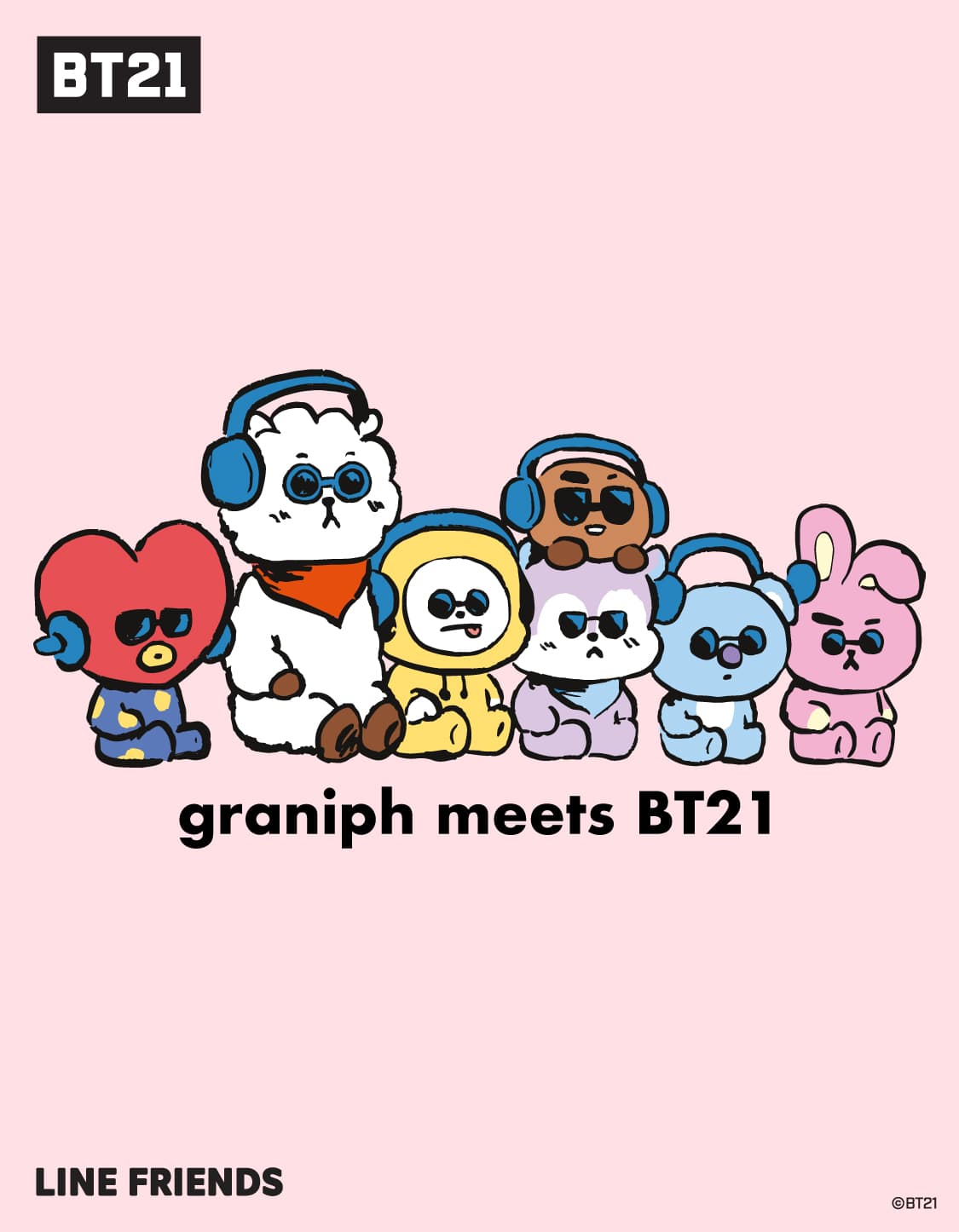 WOMEN　MEN　発売：BT21
