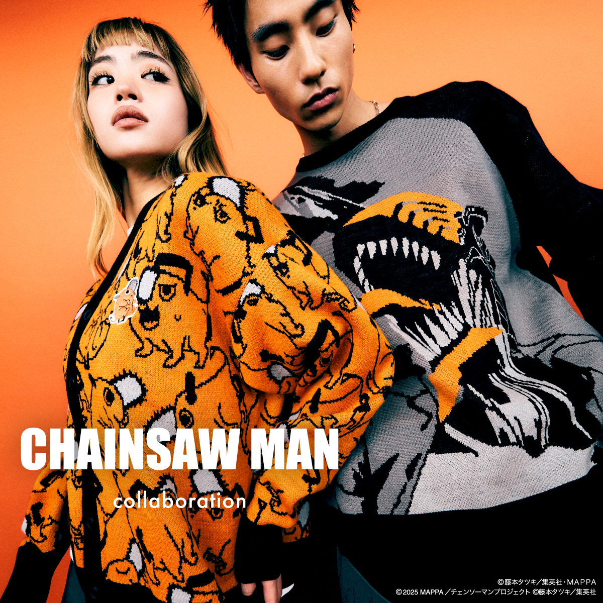 WOMEN　MEN　発売：チェンソーマン