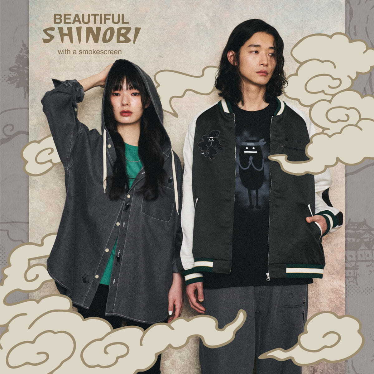 WOMEN　MEN　ビューティフルシャドーシノビ