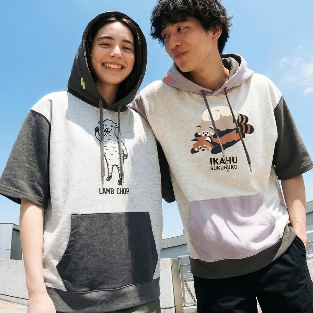 WOMEN　半袖パーカー