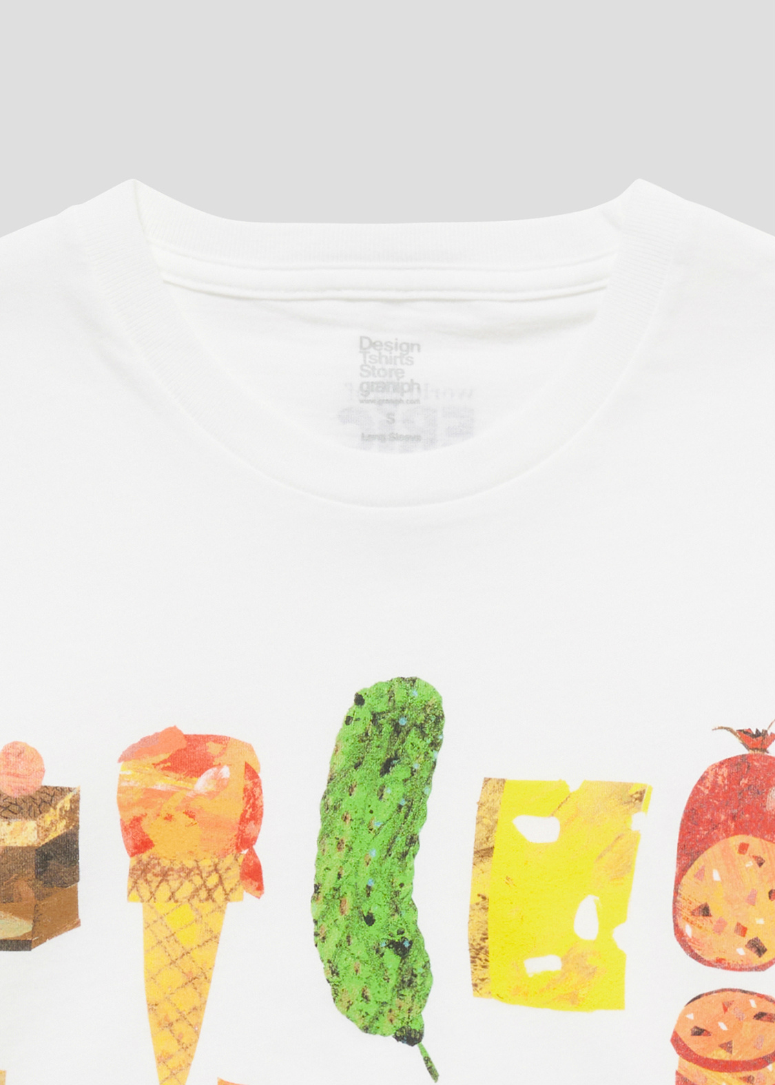 ユニセックス フード エリックカール コラボ長袖tシャツ グラニフ公式オンラインストア