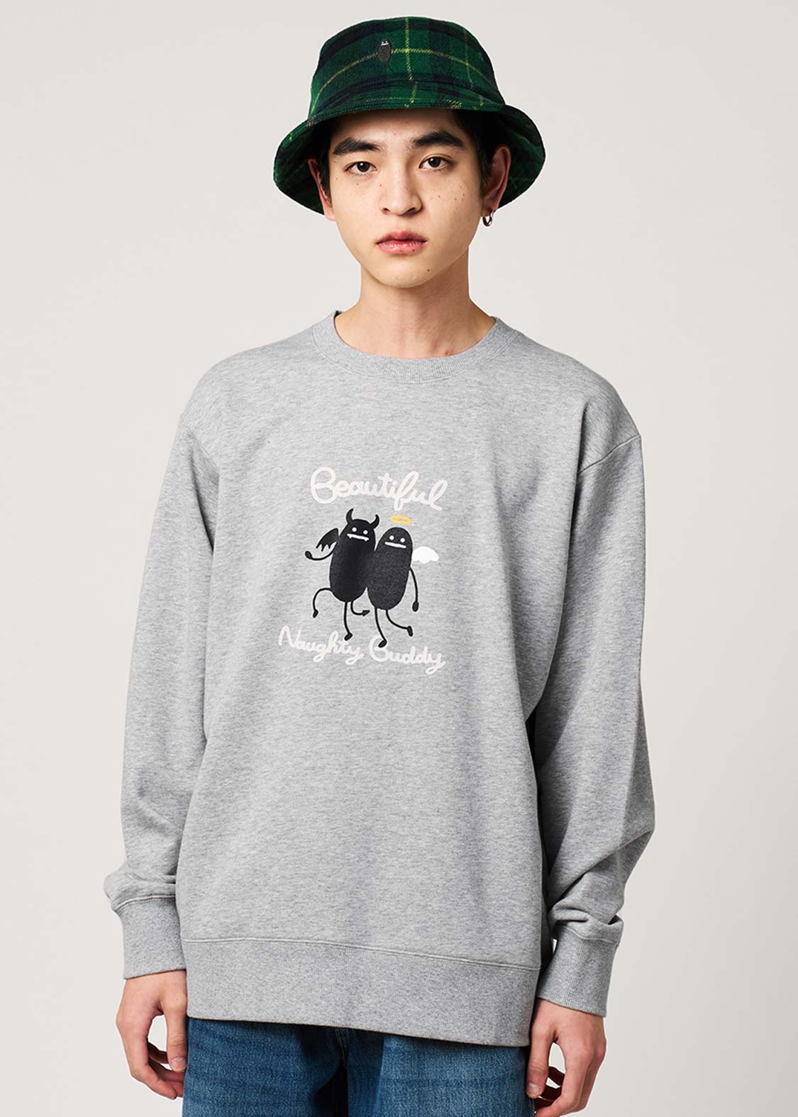 ビューティフルシャドーデビルアンドエンジェル｜裏毛スウェット｜ユニ