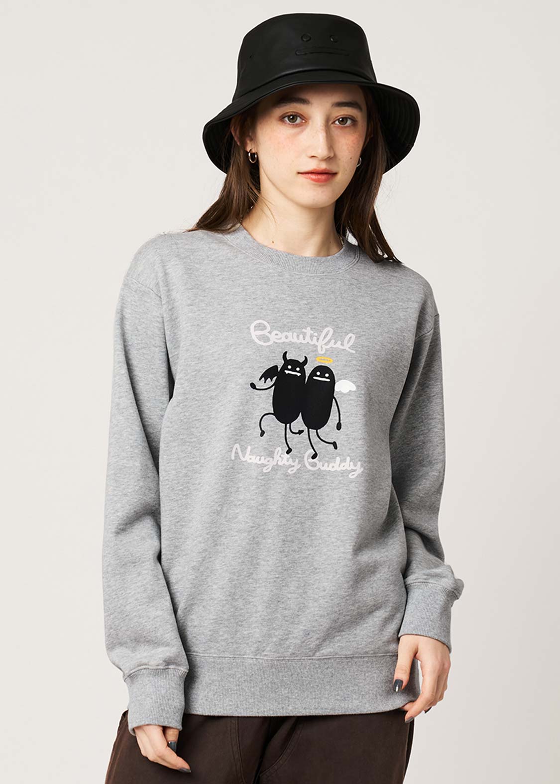 ビューティフルシャドーデビルアンドエンジェル｜裏毛スウェット｜ユニ