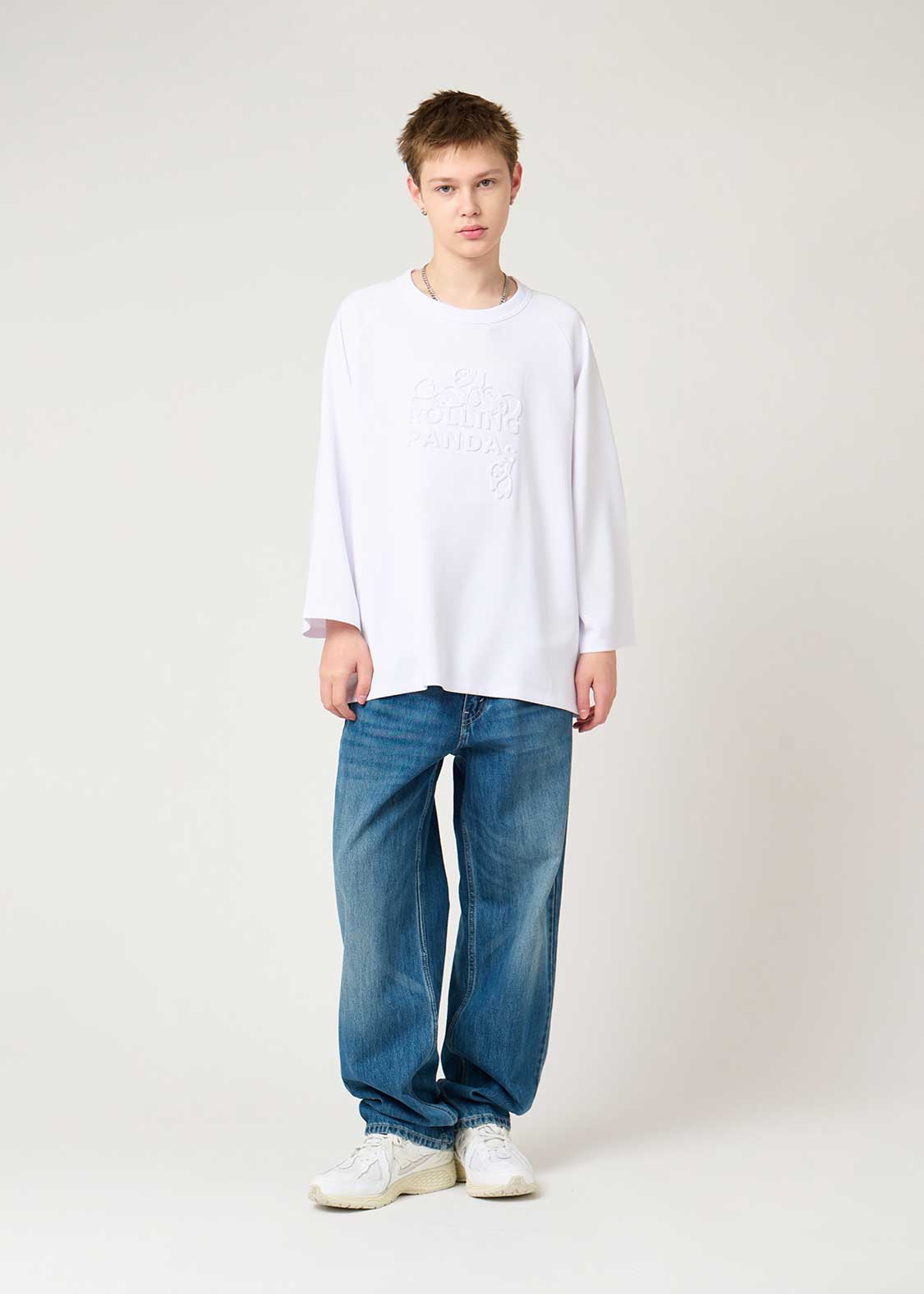 ローリングパンダズ｜ポンチ8分袖Tシャツ SSサイズ