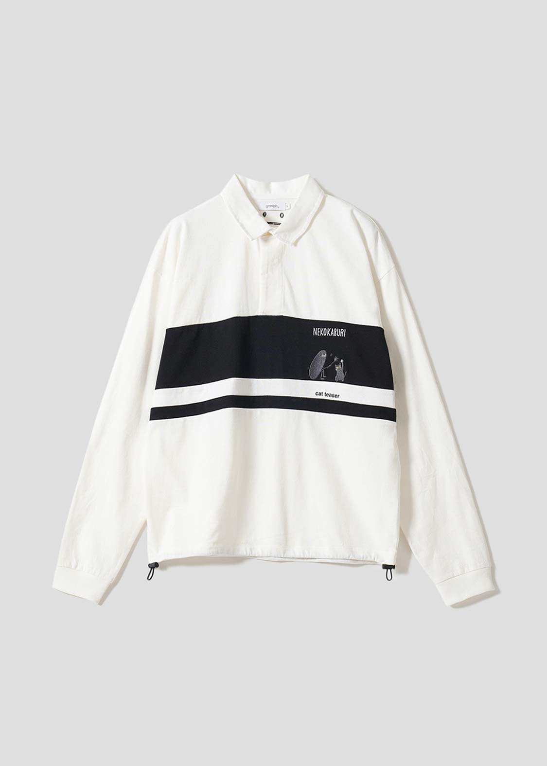ネコカブリビューティフルシャドー｜ラガーシャツ