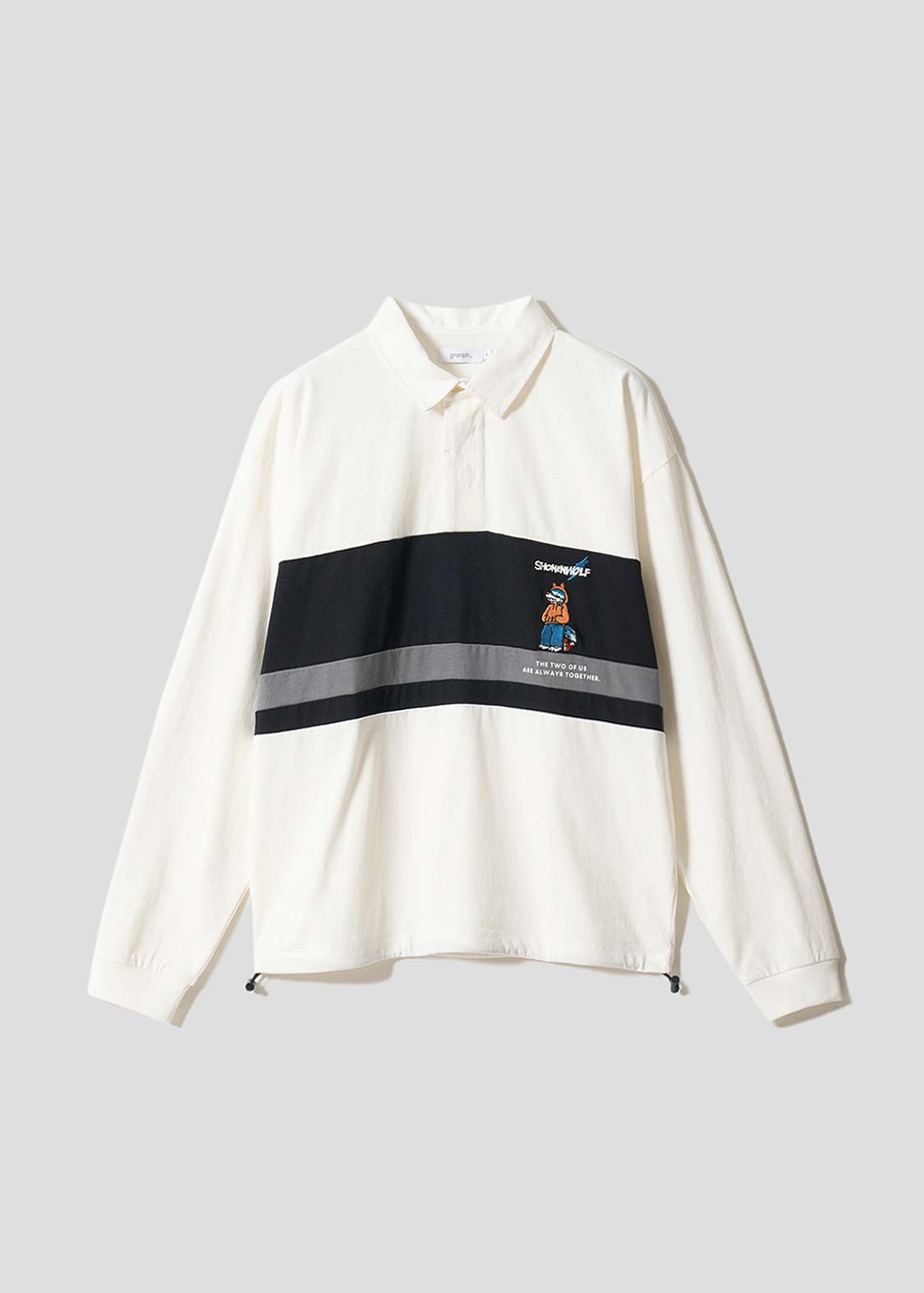 少年ウルフ｜ラガーシャツ