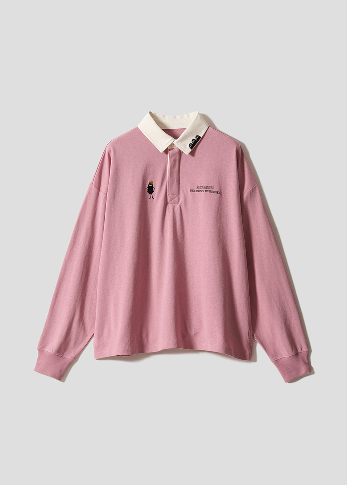 ビューティフルシャドークラウン｜襟付き長袖Tシャツ