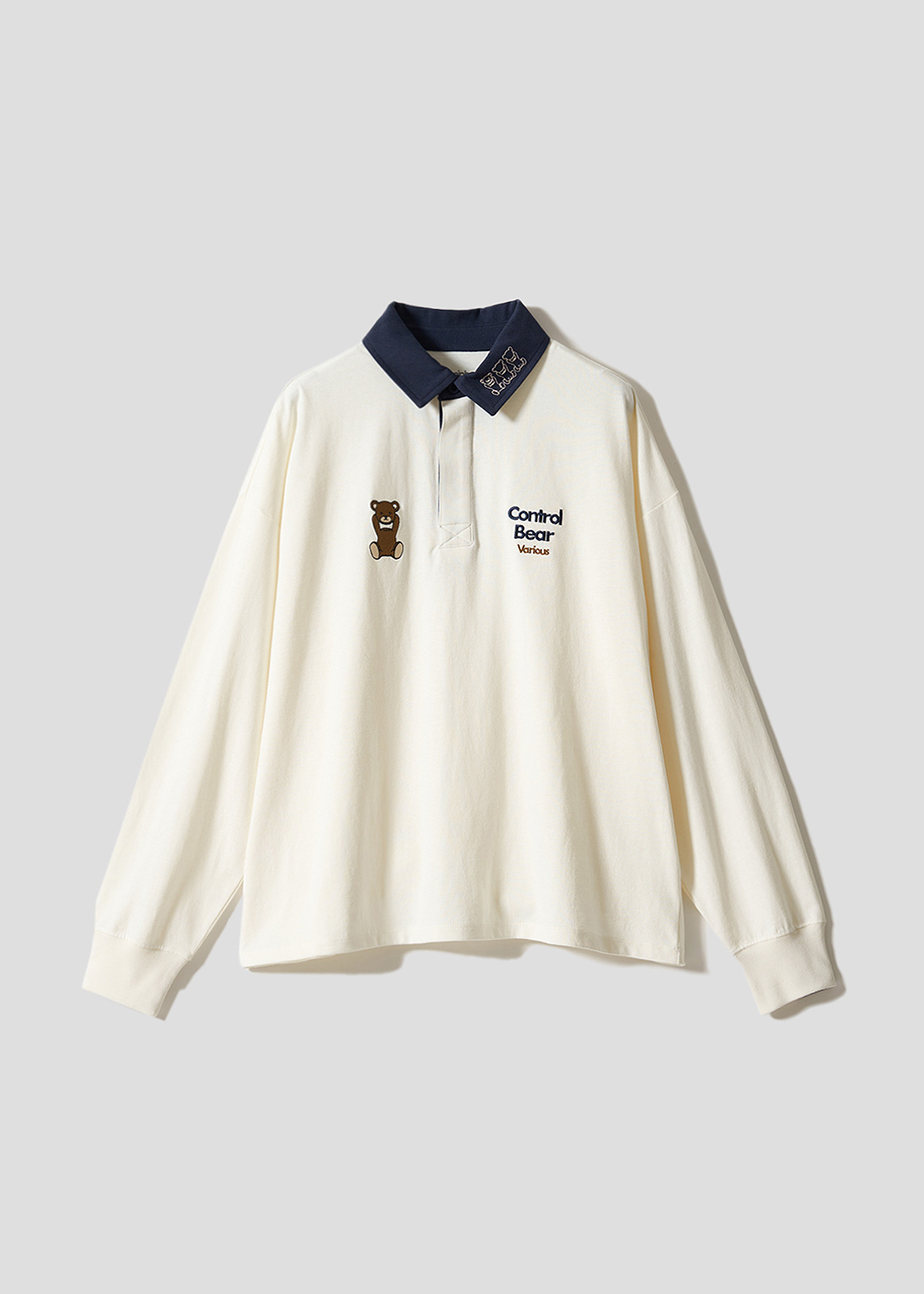 コントロールベア｜襟付き長袖Tシャツ