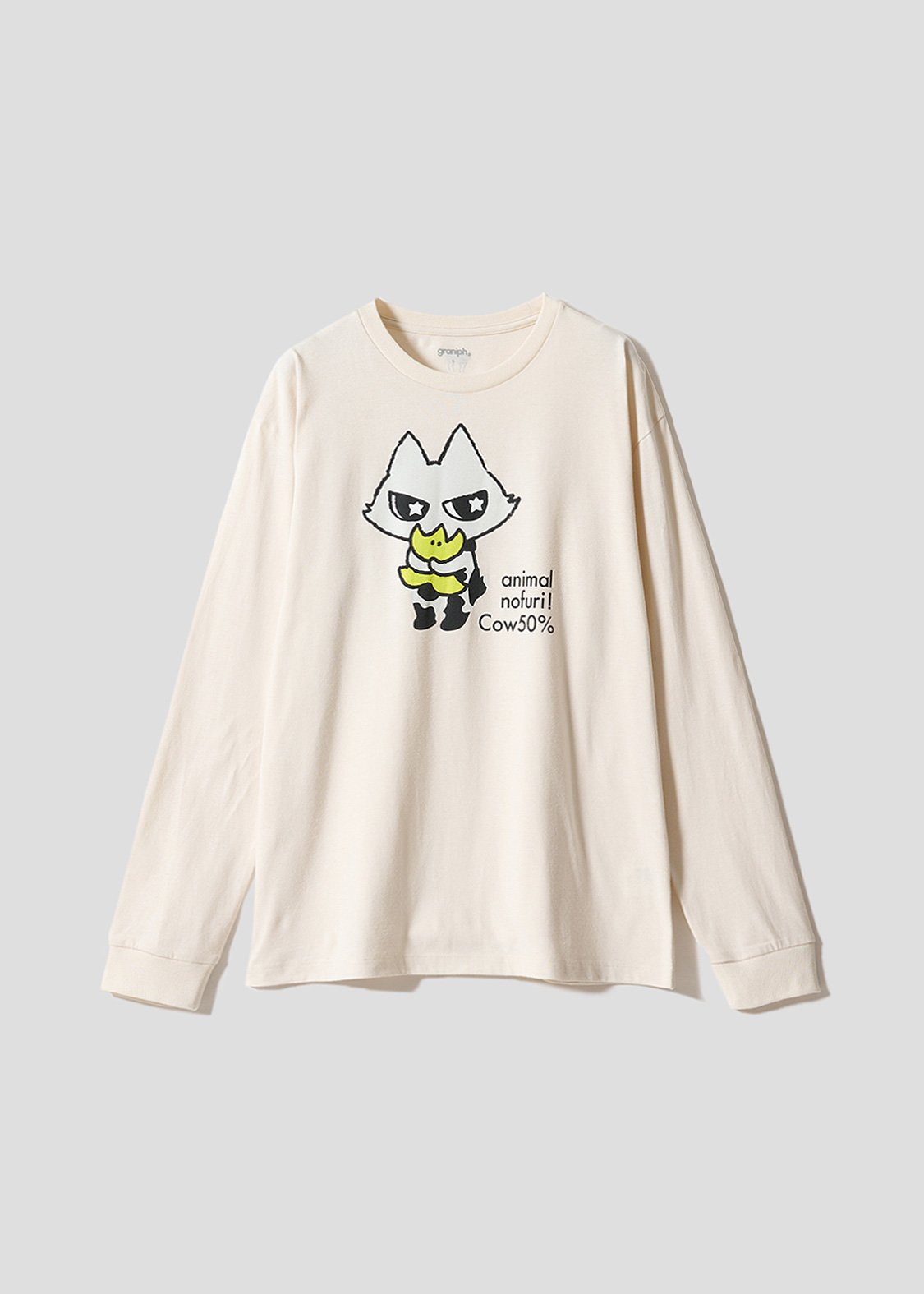 ノフリアニマルノフリ｜長袖Tシャツ