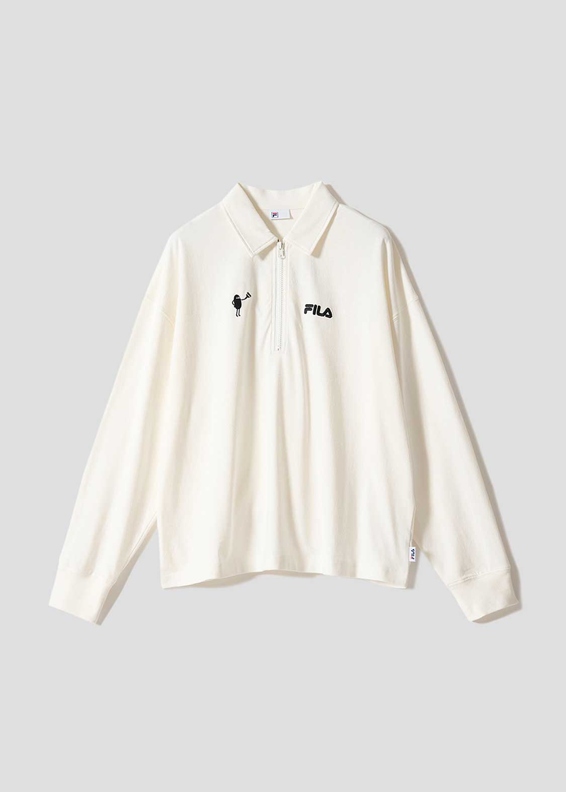 ビューティフルシャドーFILA｜ハーフジップスウェット