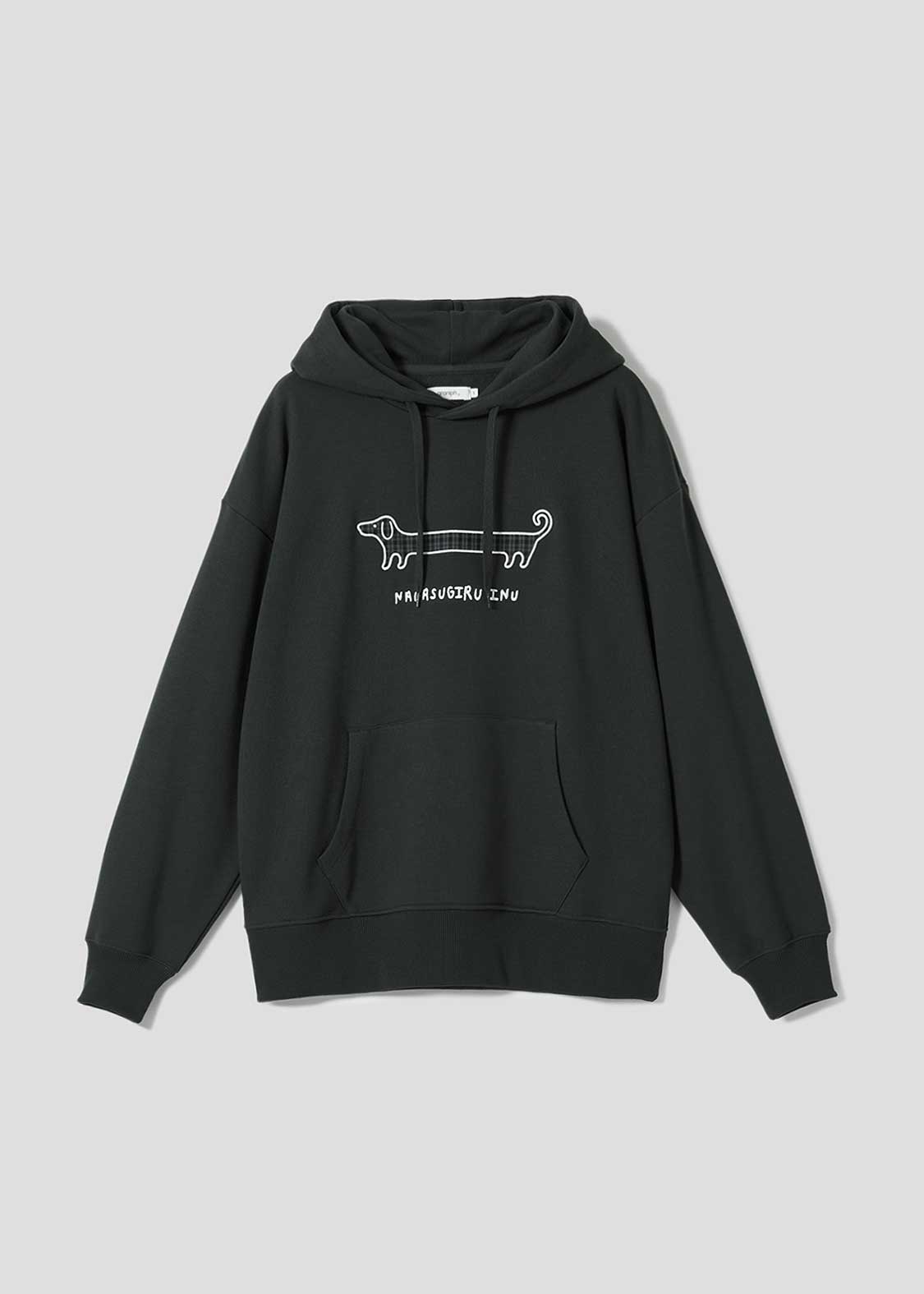 ナガスギルイヌ｜裏毛パーカー