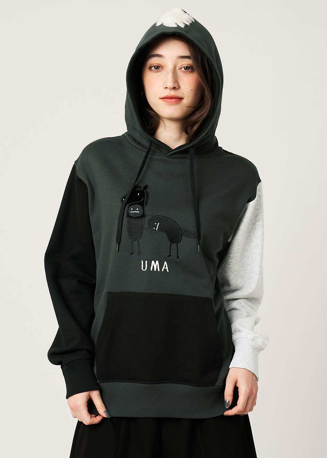 【くぅたま】ヴィジュアルフレーバー　カリラ　クライゲラヒ　セット ビューティフルシャドーウーマ｜裏毛パーカー｜ユニセックス｜グラニフ