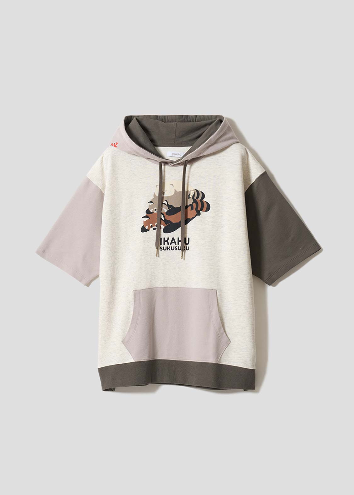 イカクセイチョウ｜半袖パーカー