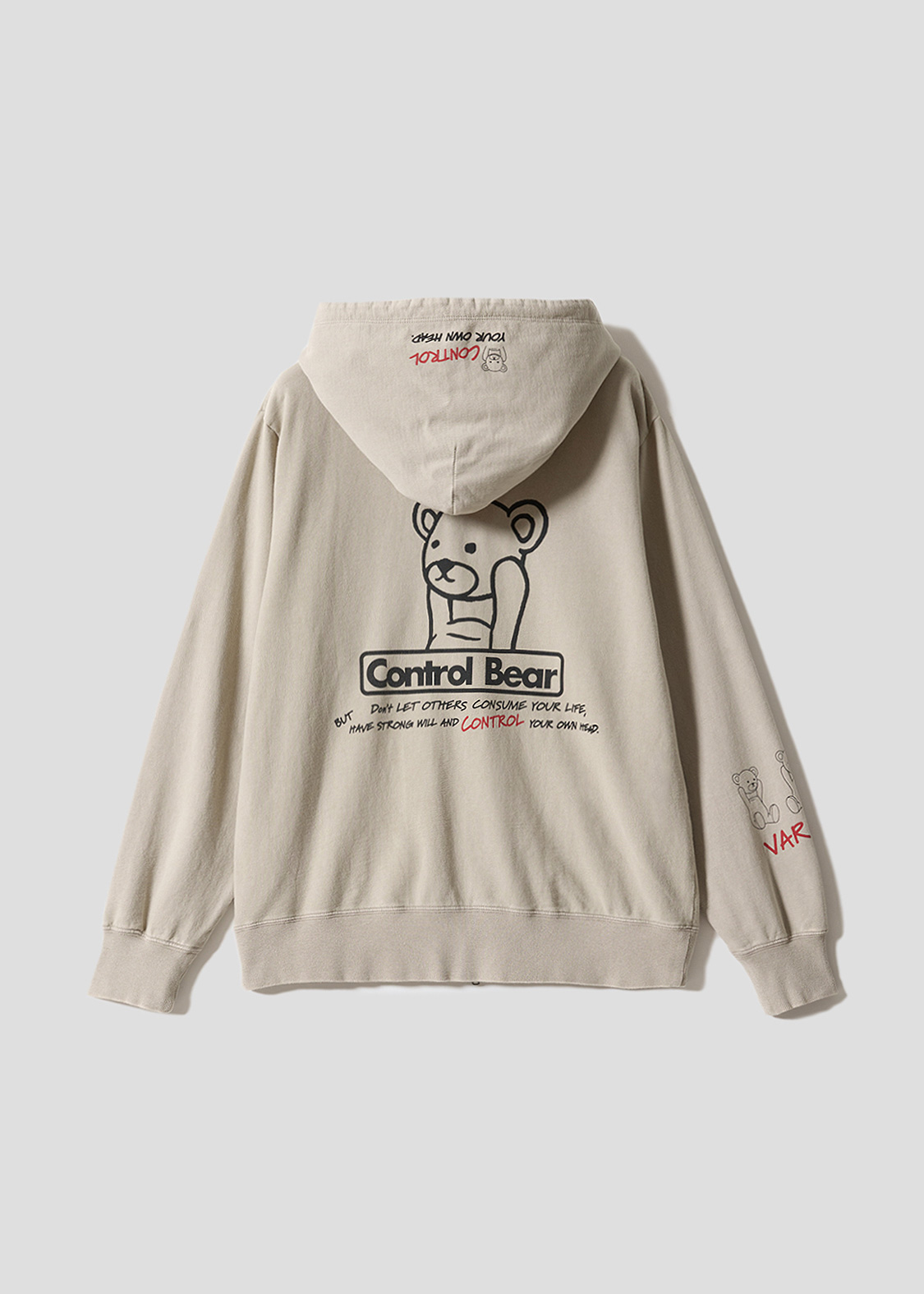 コントロールベア｜ヴィンテージジップパーカー
