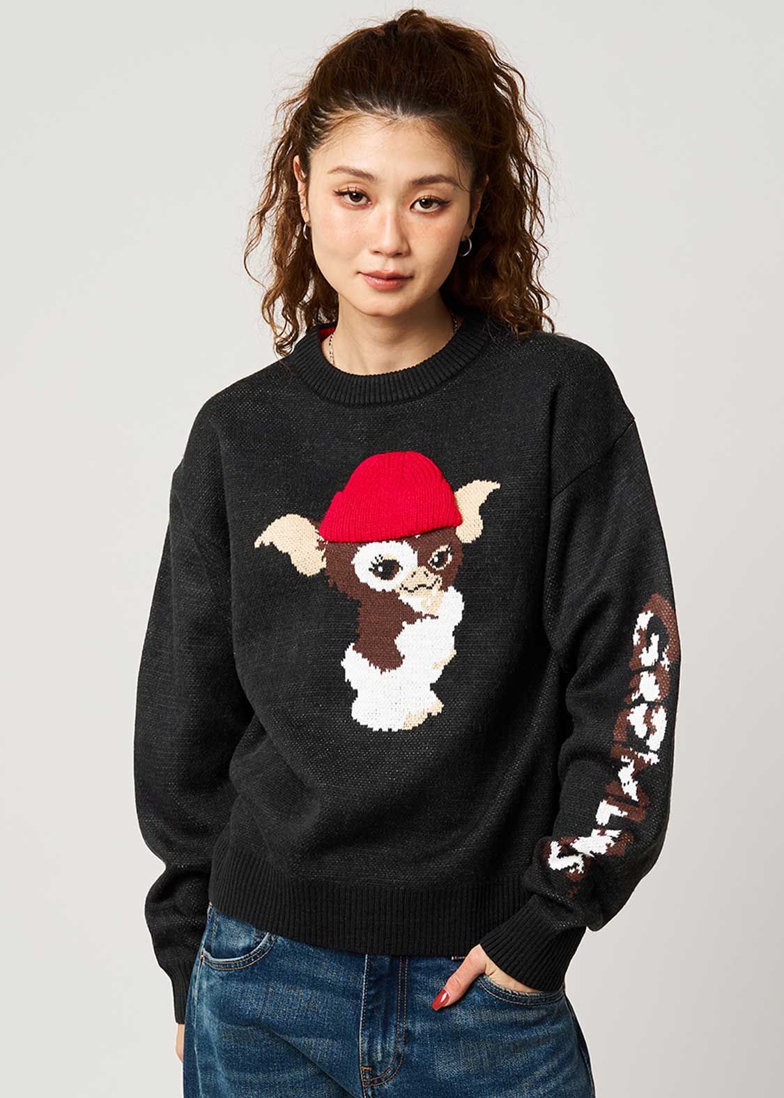 ギズモ おめかし｜ジャカードニット｜ユニセックス｜グラニフ(graniph