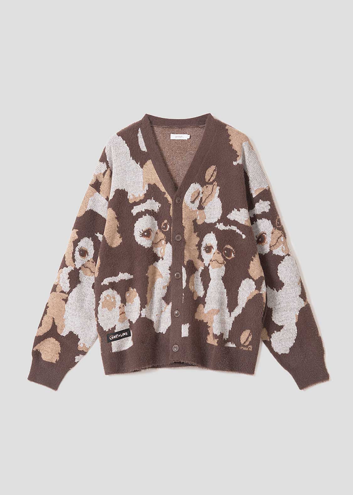 完売品【グラニフ】グレムリン ギズモ｜ウォッシャブルジャカードカーディガン 完売品【グラニフ】グレムリン ギズモ｜ウォッシャブルジャカード