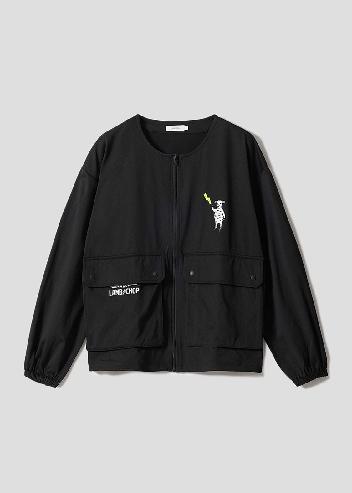 ラムチョップ｜ジップカーディガン