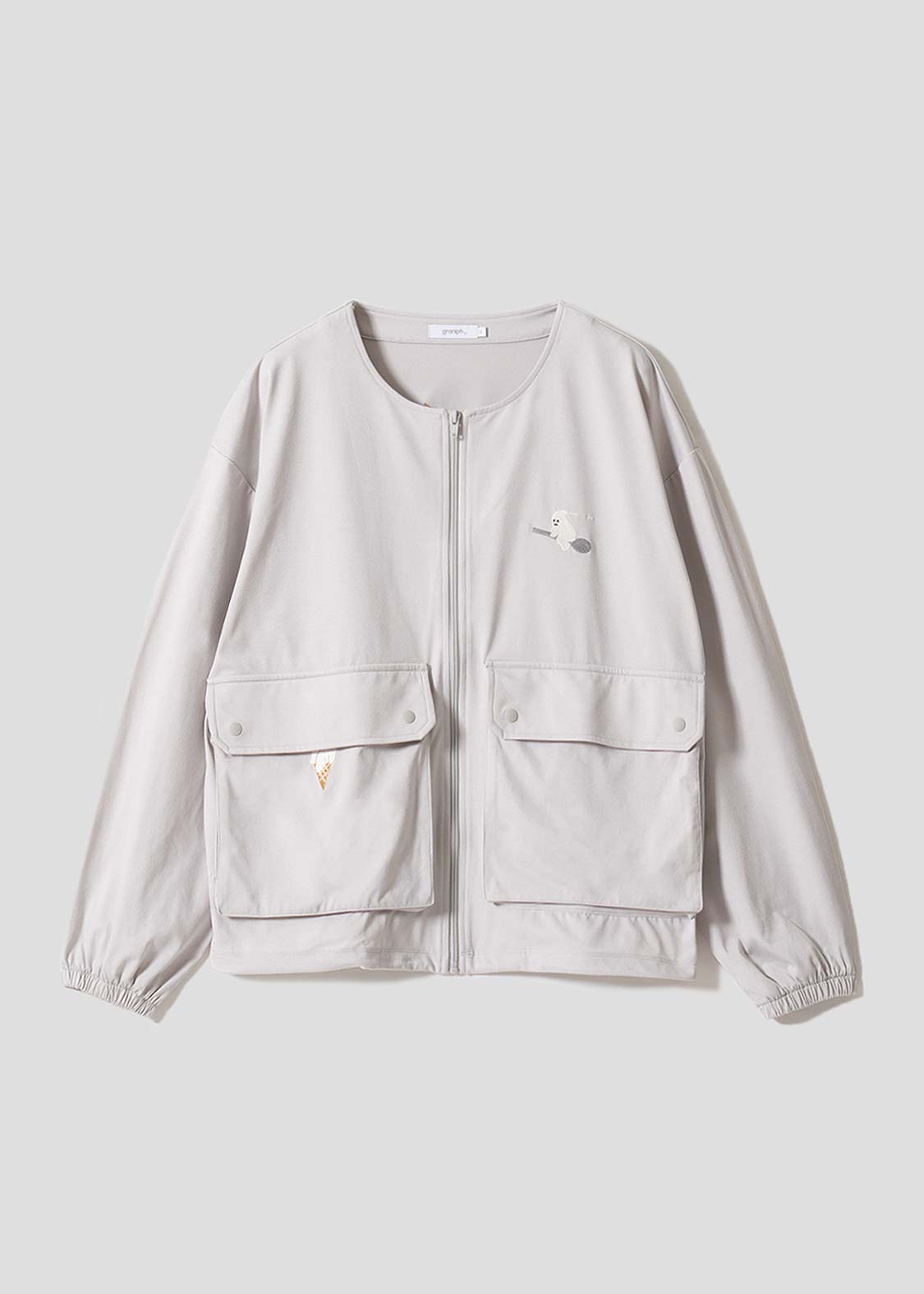 アイスボン｜ジップカーディガン