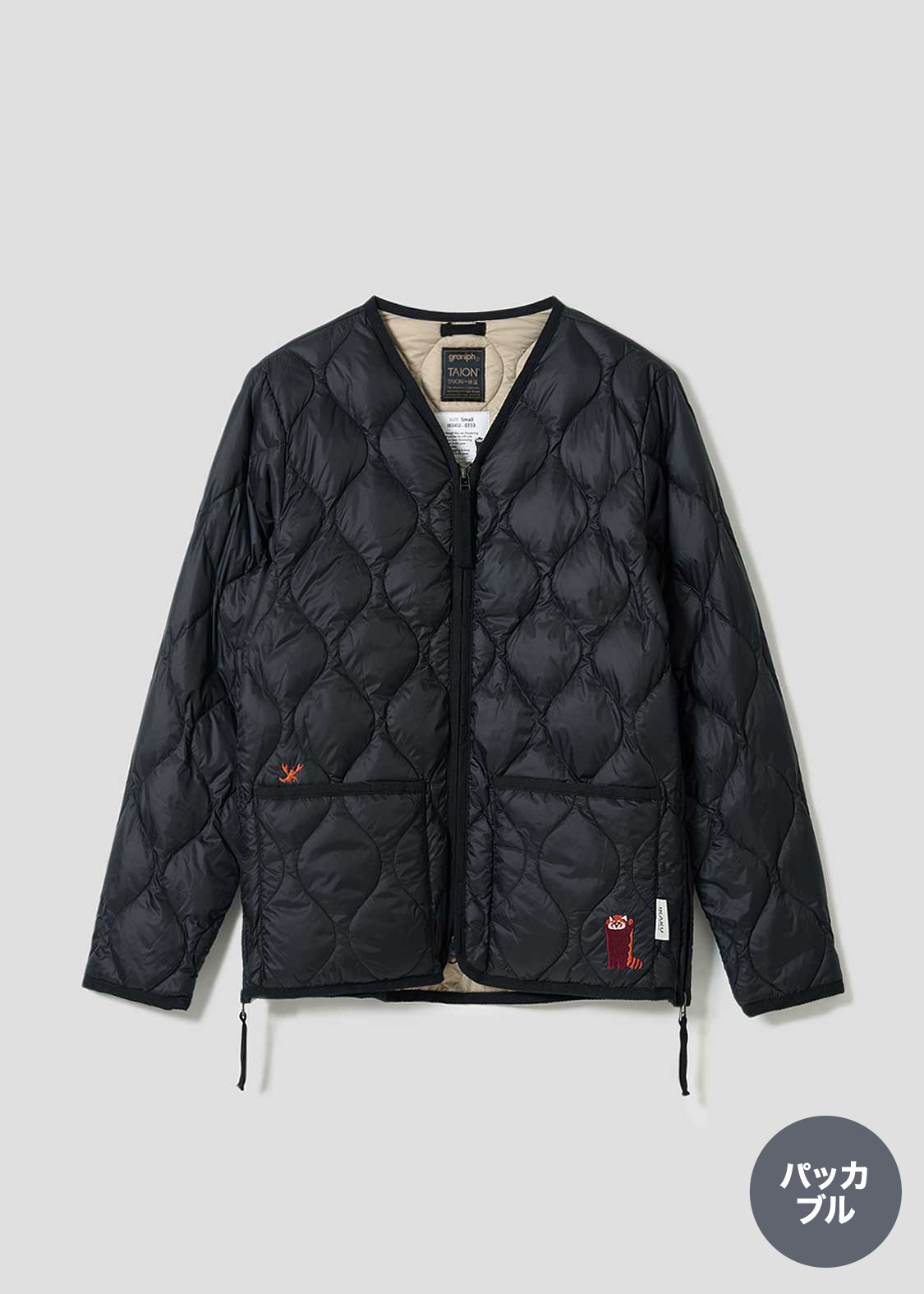 イカク(TAION)｜ライトシェルダウンジャケット