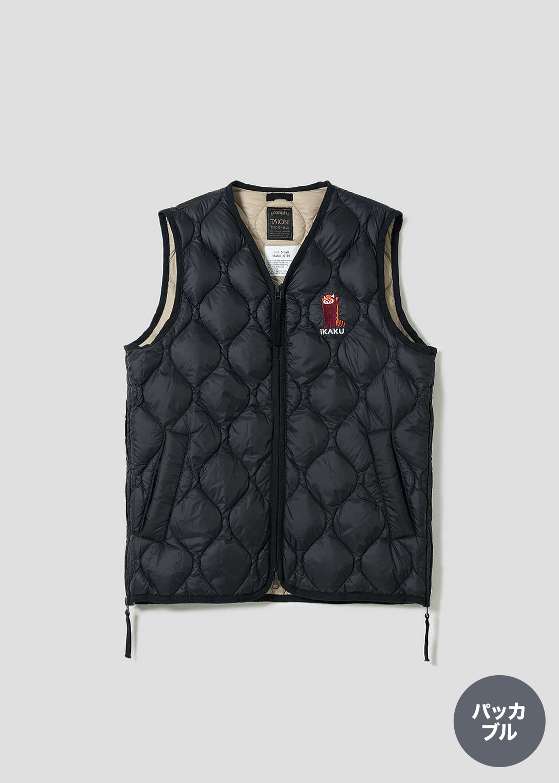 イカク(TAION)｜ライトシェルダウンベスト