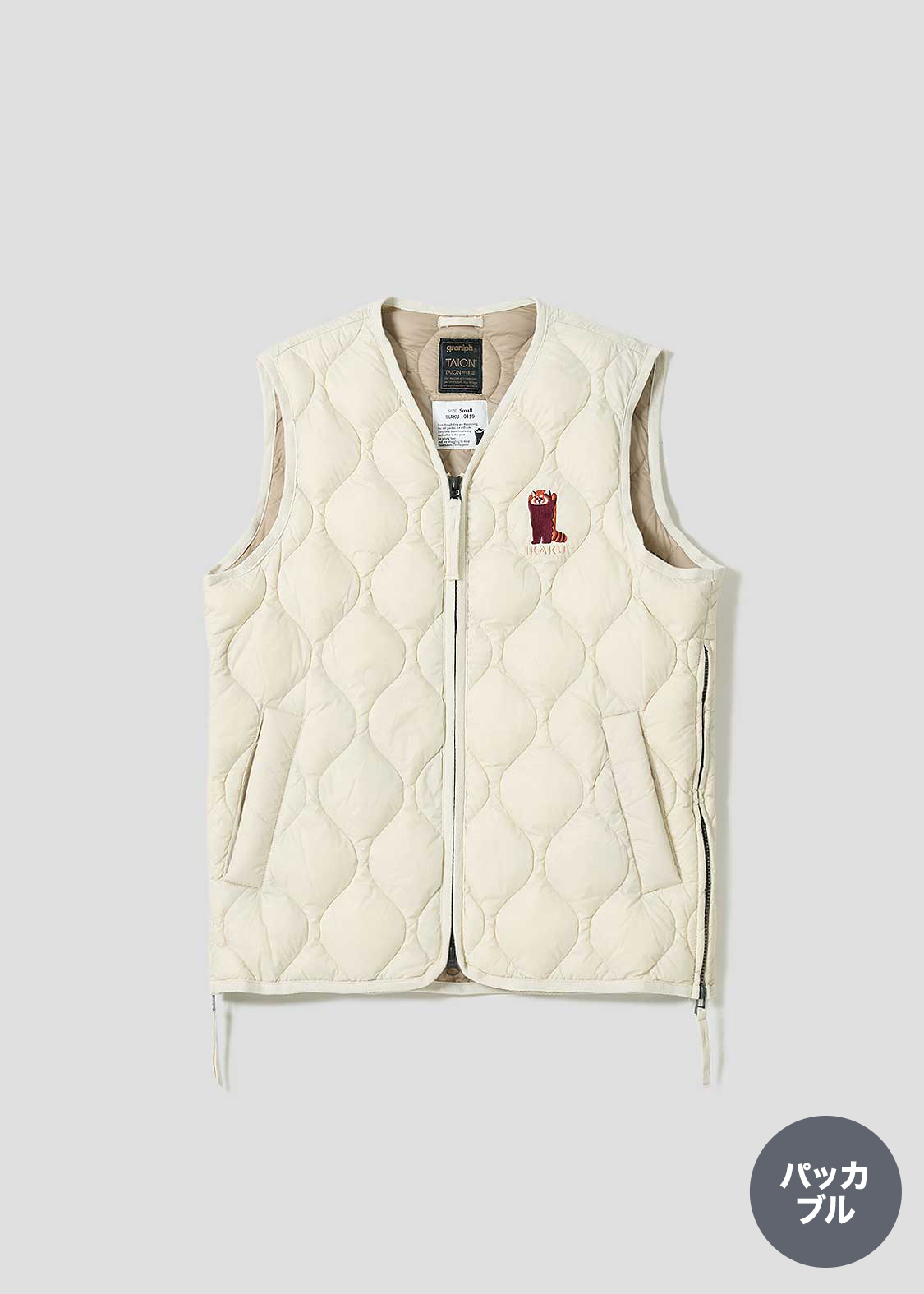 イカク(TAION)｜ライトシェルダウンベスト