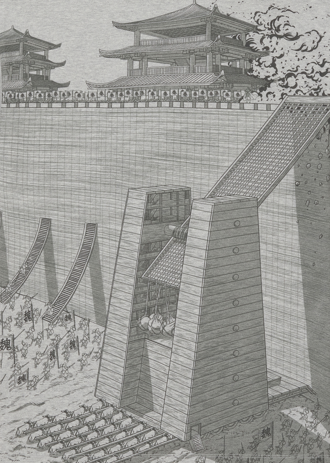 ユニセックス 開戦 キングダム コラボtシャツ グラニフ公式オンラインストア