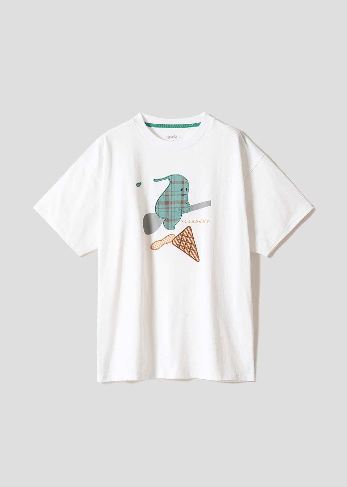 アイスボン｜アップリケTシャツ