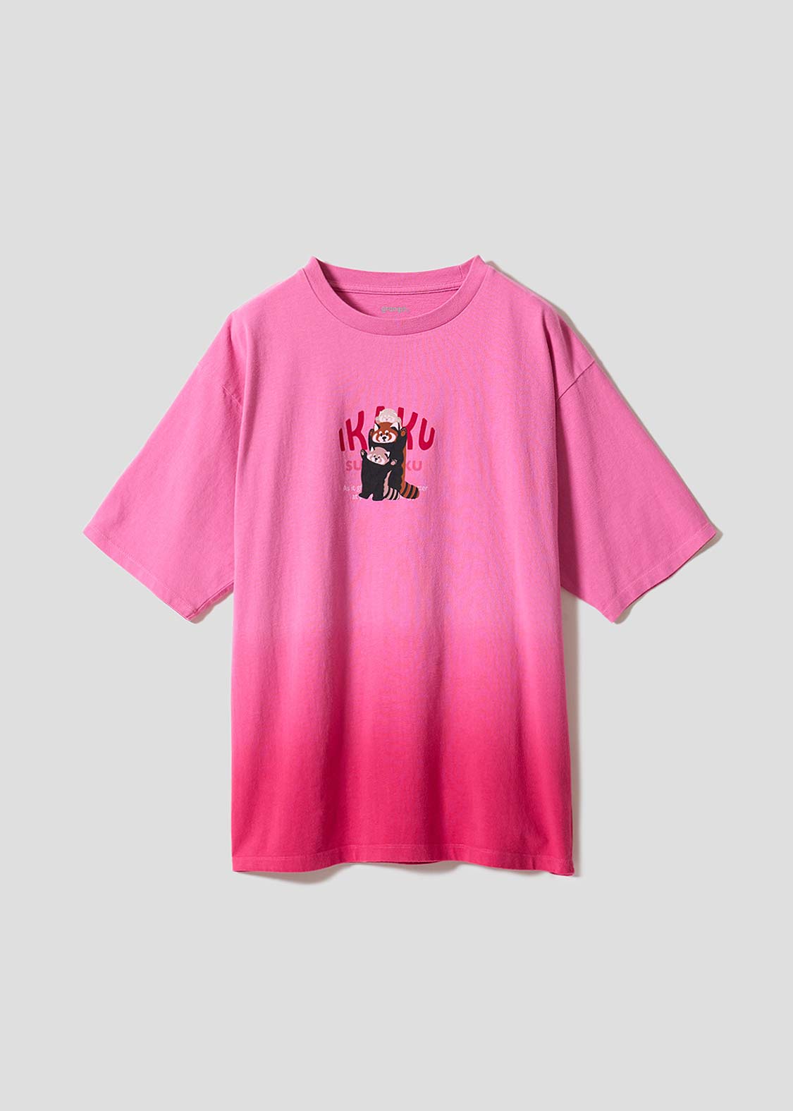 イカクセイチョウ｜グラデーションTシャツ