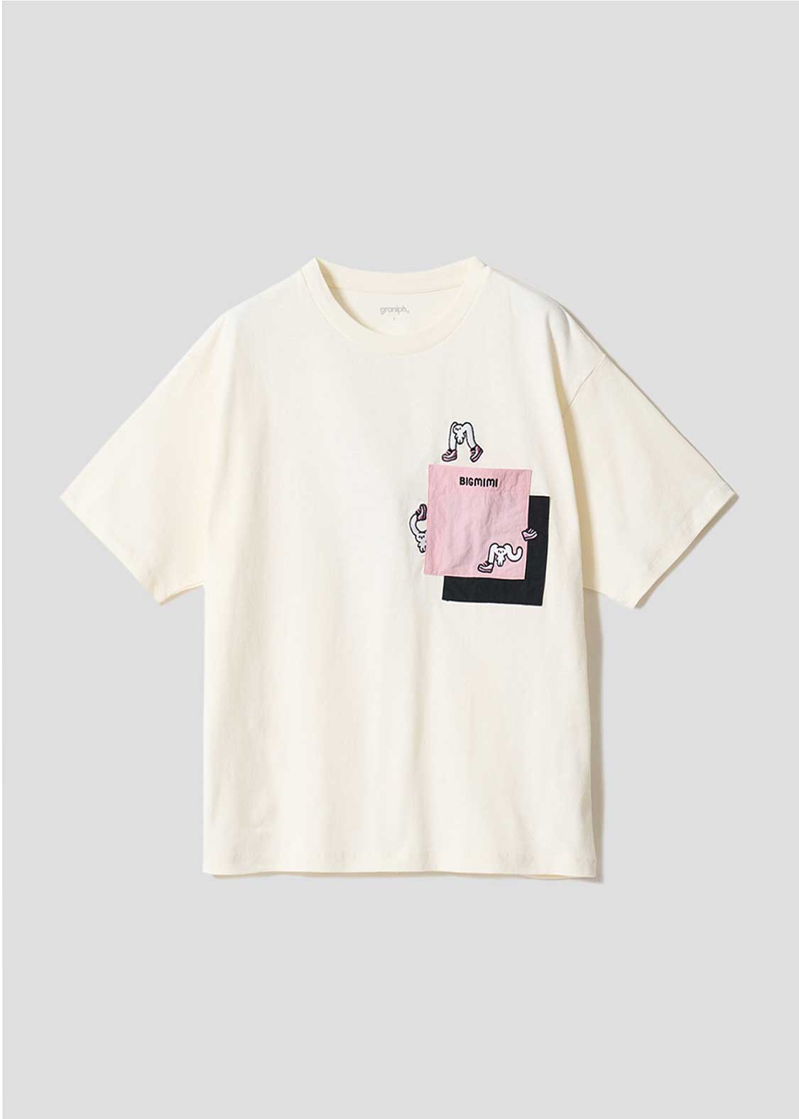 ビッグミミ｜ボクシーTシャツ｜ユニセックス｜グラニフ(graniph)公式