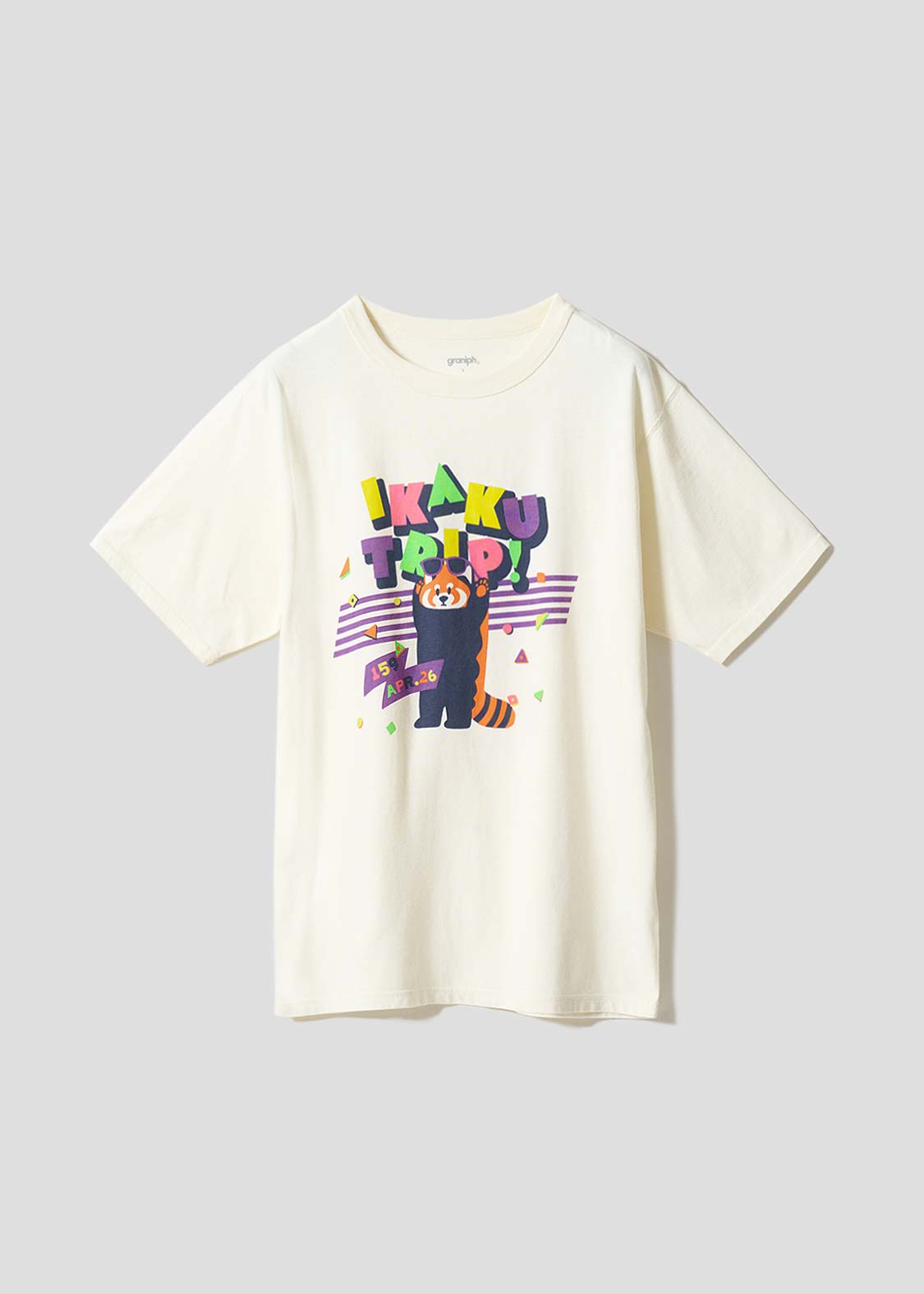 イカクトリップ｜80'sカラーTシャツ