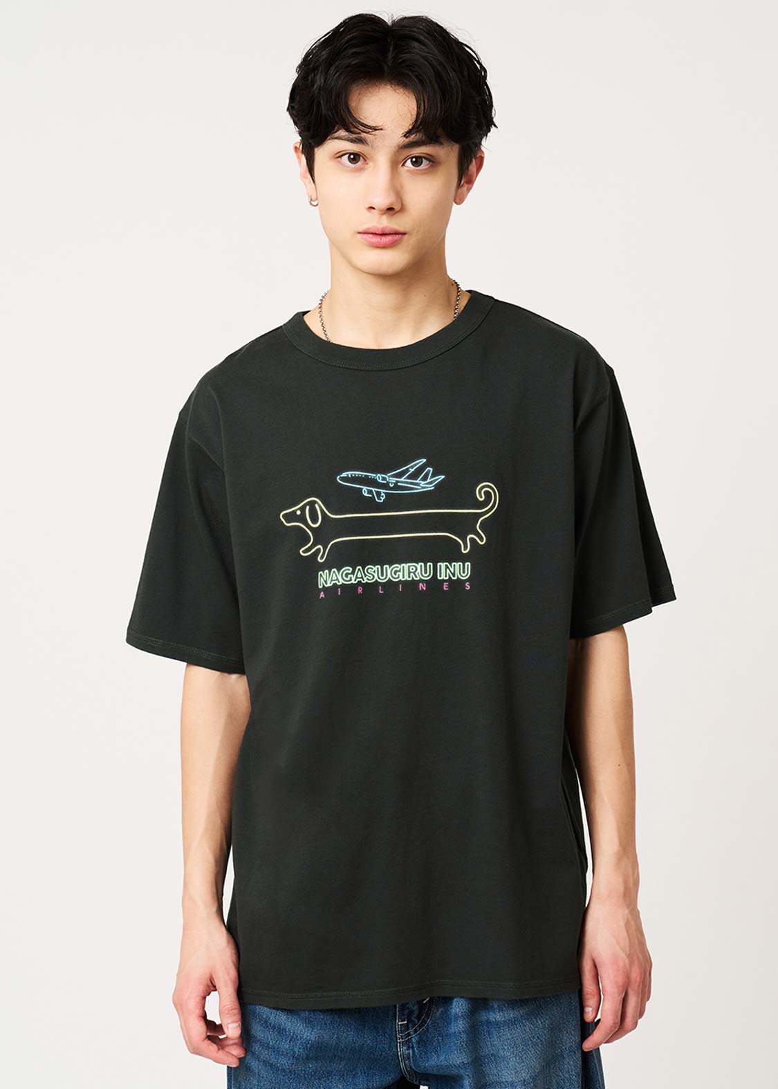 ナガスギルイヌ Tシャツ