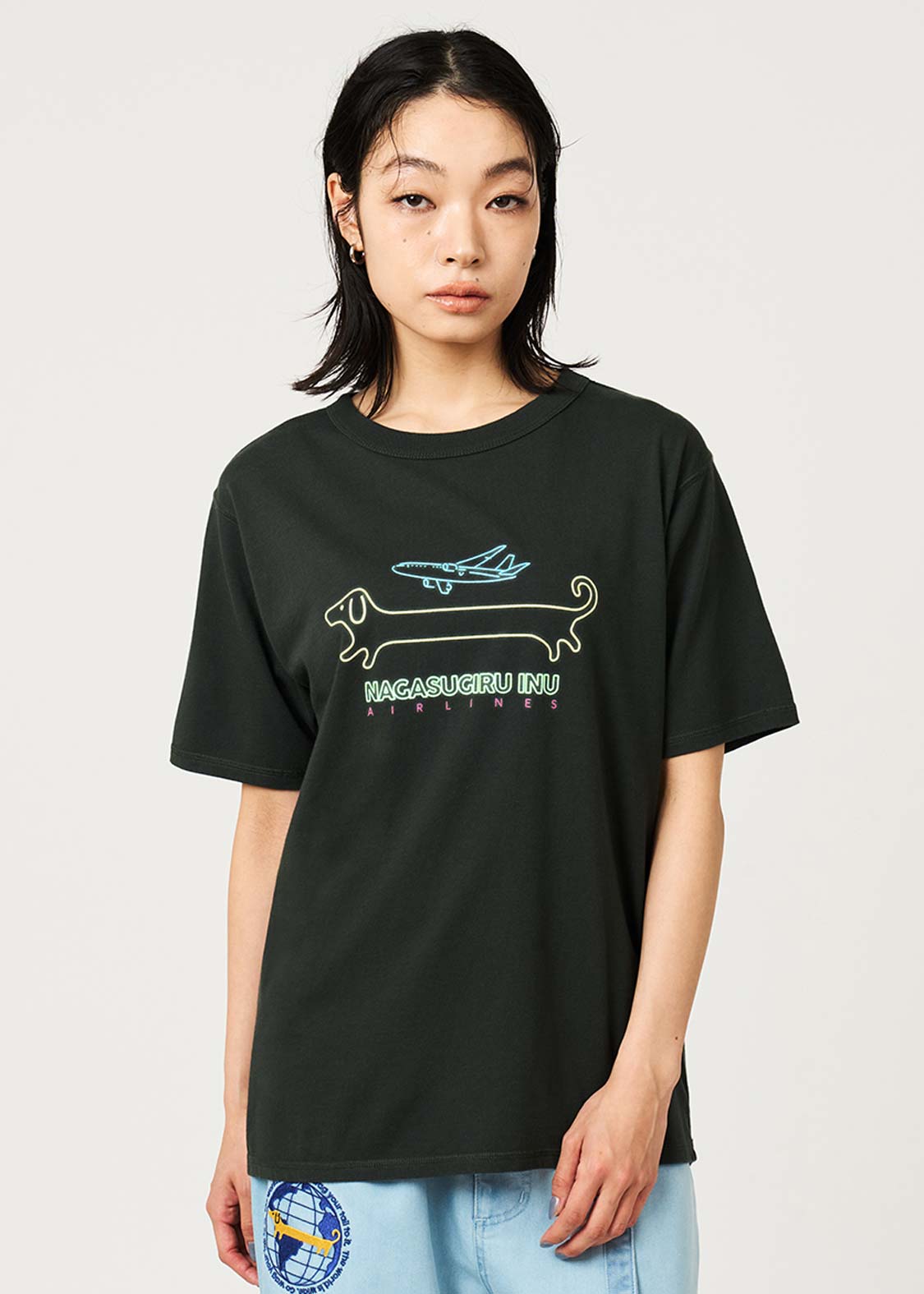 ナガスギルイヌ Tシャツ