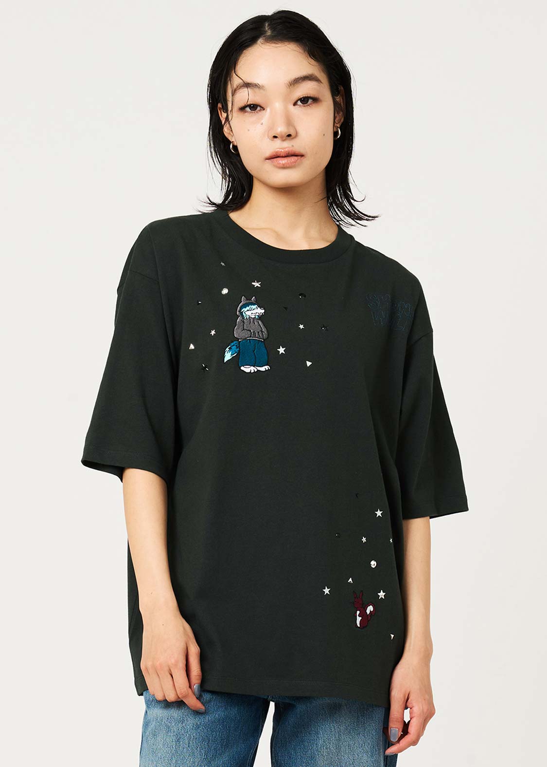 少年ウルフ Tシャツ