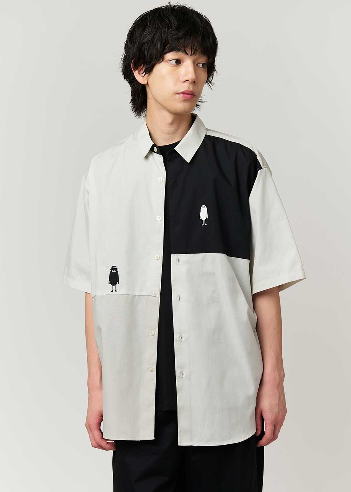 ビューティフルシャドーファミリー｜ルーズフィット半袖シャツ｜ユニ